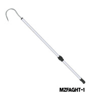 MAZUZEE - Telescopic Aluminum Gaff Hook - 120cm (Stainless Steel Hook)