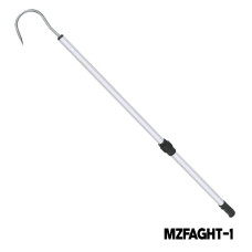 MAZUZEE - Telescopic Aluminum Gaff Hook - 120cm (Stainless Steel Hook)