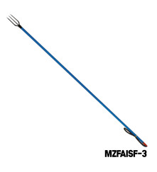 MAZUZEE - Iron-Blue Aluminum Spear  (Telescopic Round Head)