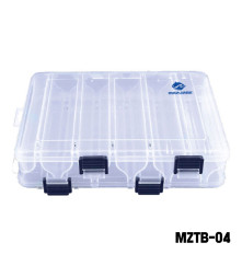 MAZUZEE - Double Sided Fishing Tackle Box - 10 Compartments