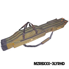 MAZUZEE - 3 Layer Heavy Duty Fishing Rod Bag