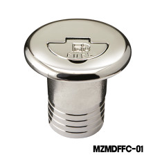 Chromed Brass deck Filler with Retractable Handle - Fuel 38