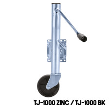 TJ-1000 Zinc  Trailer Jack Single Wheel