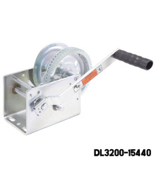 DUTTON LAINSON - 2-speed Winch, plated - 3,200 lb