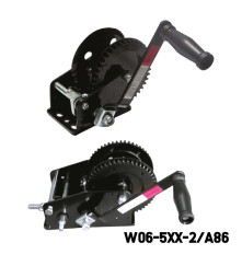 Trailer Winches, Black Powder Coated 